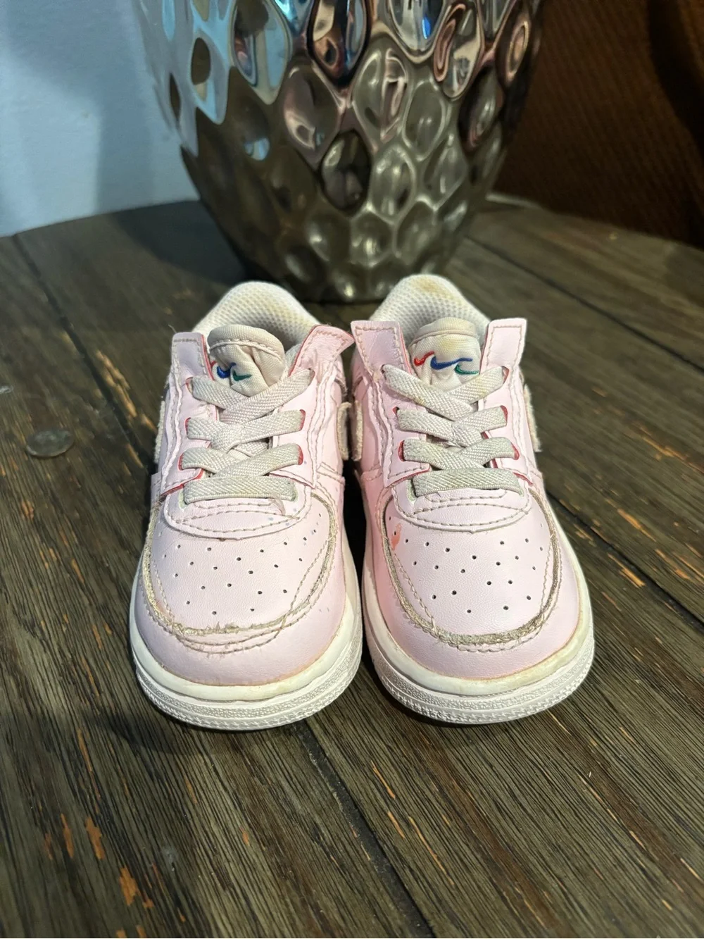 Nike Kids Lavender Low-Top Sneakers